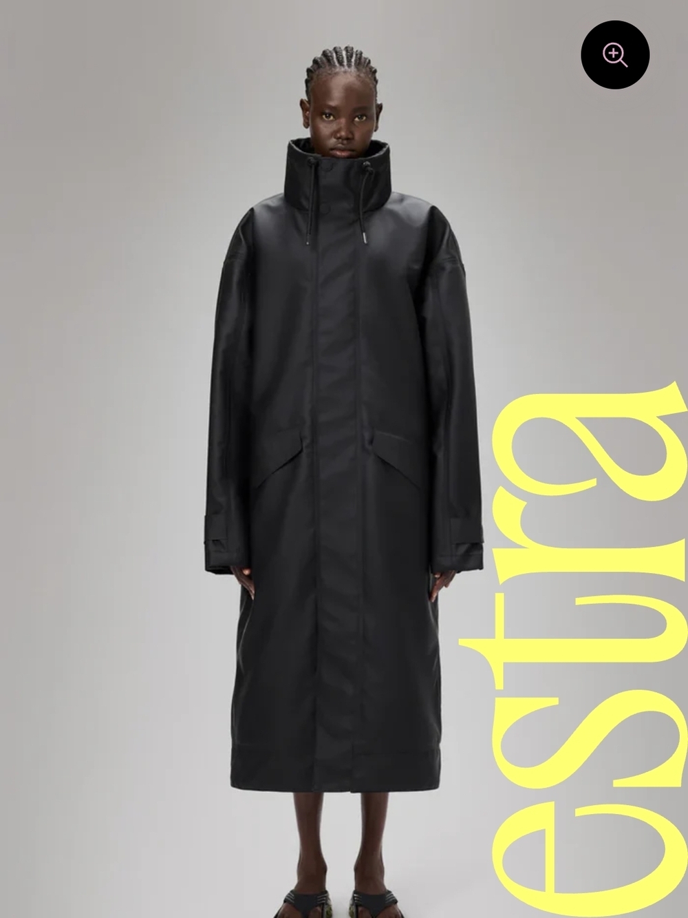 Rains Vision Longer Jacket Rare - Picture 5 of 6